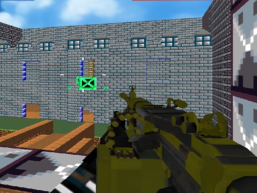 Blocky Tactical Action 3D Arcade Game