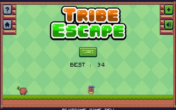Tribe Escape: Pixel Run Adventure Online Game