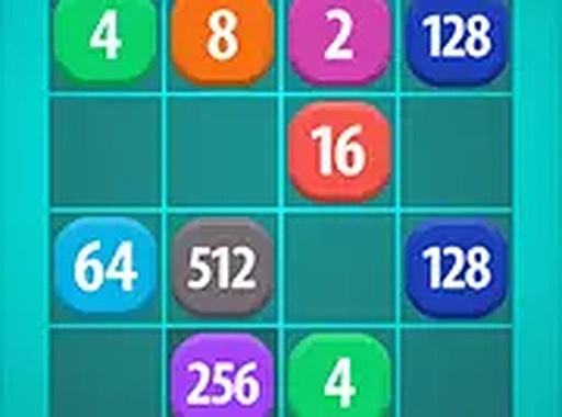 2048 Drag and Drop Puzzle Game