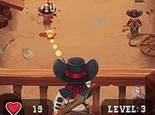 Cowboy Saloon Defence Online Game