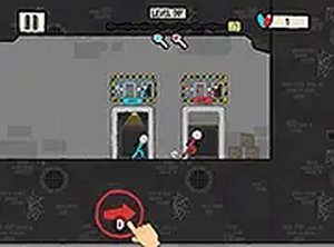 Crazy Stickman Escape Online Game