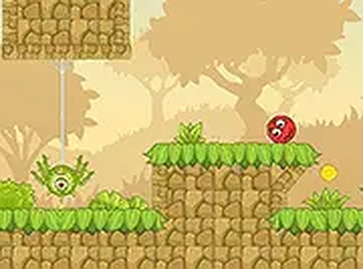 Red Bounce Ball 5: Jump Ball Adventure Online Game