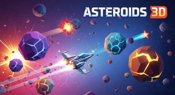 Asteroids 3D Online Game